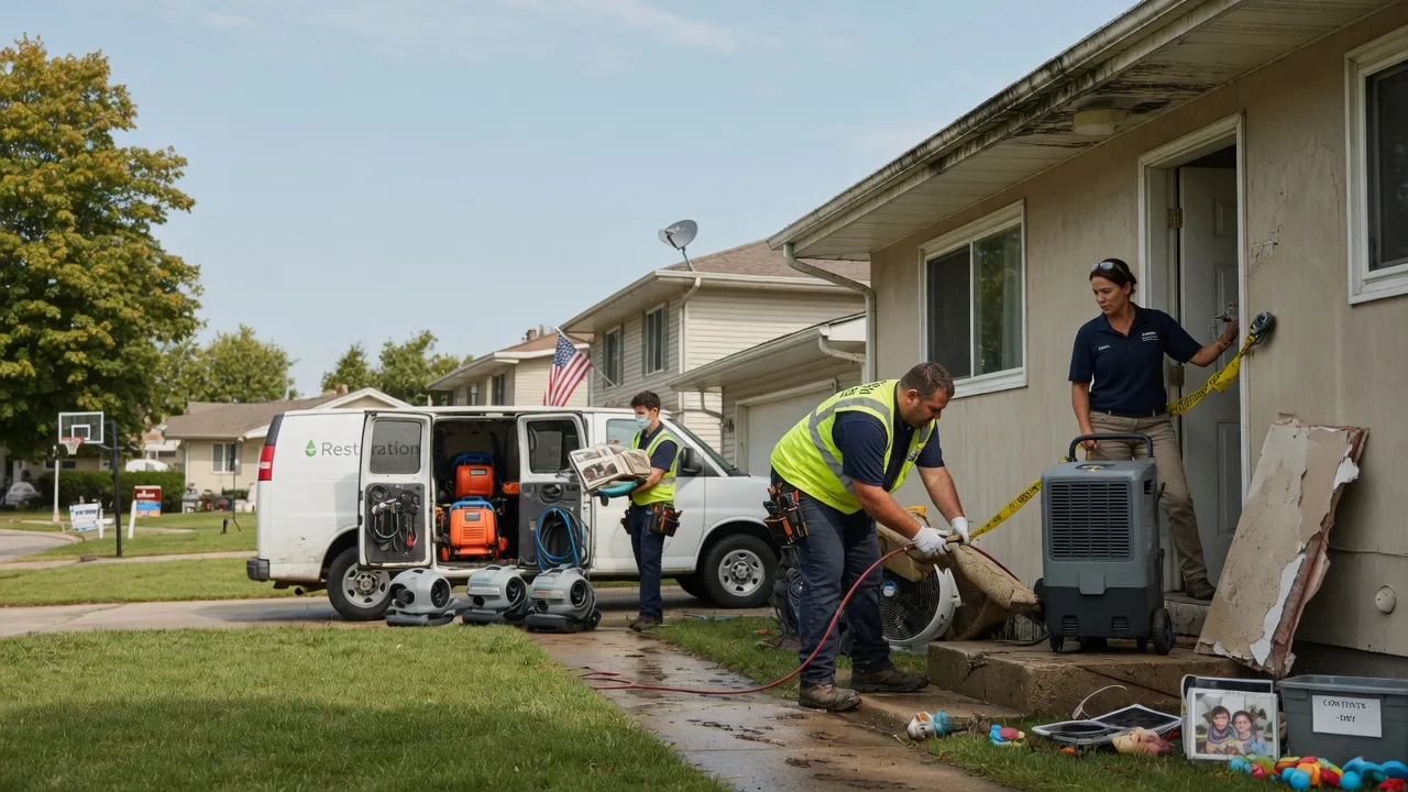 Water Damage Restoration in Riverdale, MI near me